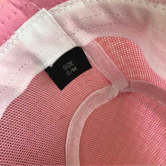 Hana Light Mesh Pink Fedora Style Flamingo Hat - Picture 7 of 10